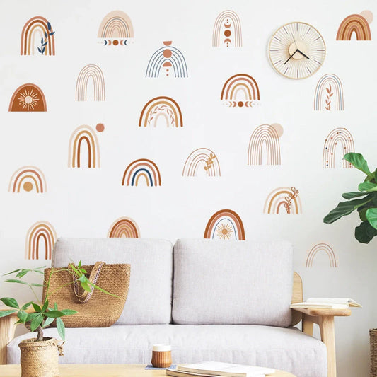 Colourful children's cartoon PVC wall stickers for room decoration