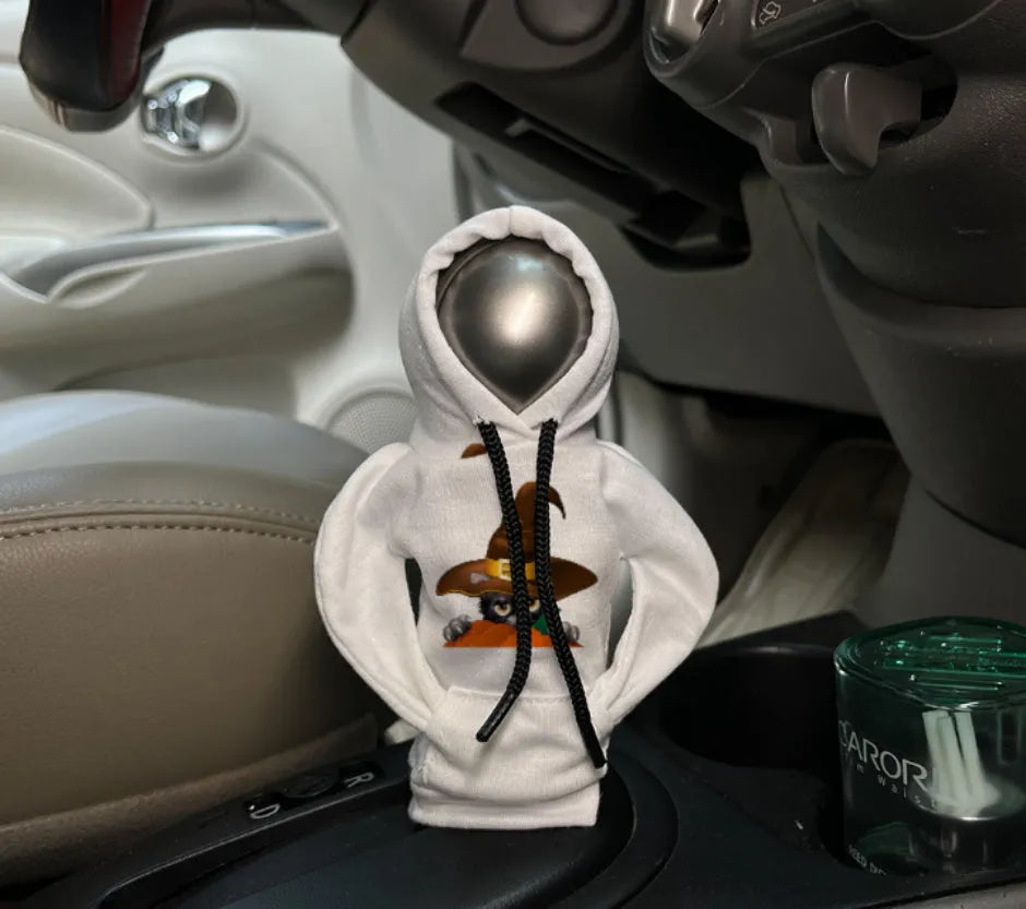 Halloween car gear decorative polyester handle rod cover, loose fit, single pack