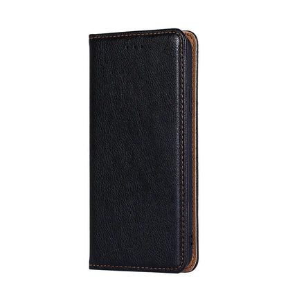 Magnetic leather PU flip phone case for Samsung Note and S Series with card slot and adjustable bracket