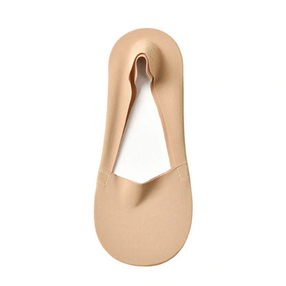 Stylish women's non-slip silicone socks in various colours for fashion and safety