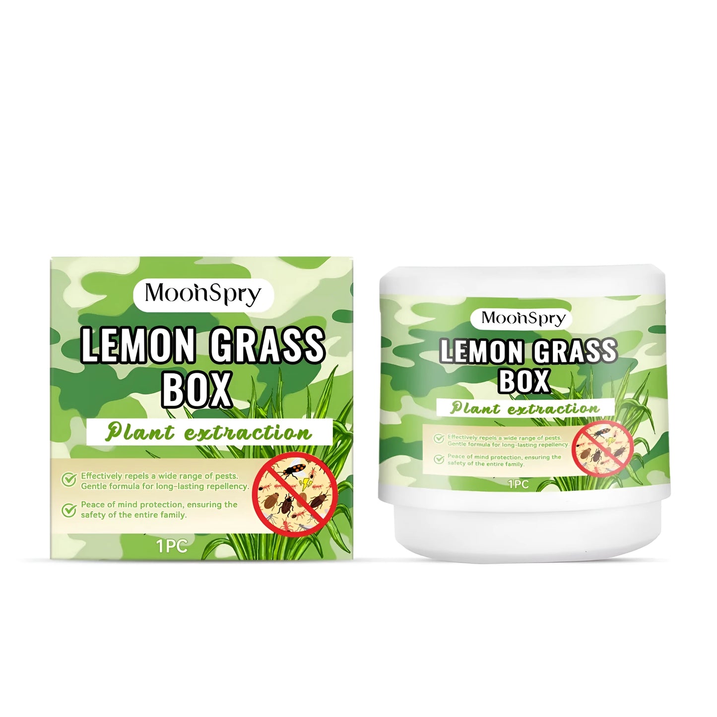 A single Lemon Grass Box container for holding aromatic lemongrass bundles.