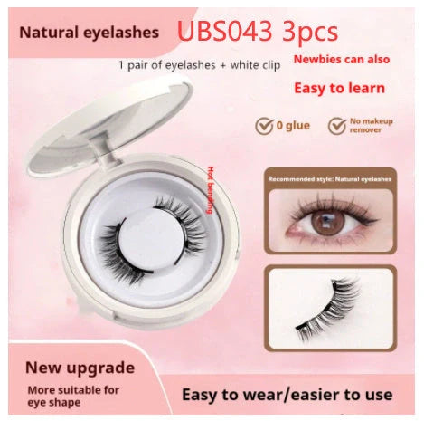 Luxurious magnetic mink false eyelashes for easy application and a glamorous look.