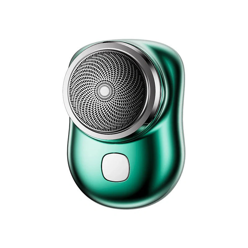 Compact, cordless electric razor with premium aluminium body and powerful 6,600 rpm motor for a smooth, painless shave