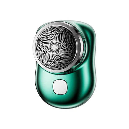 Compact, cordless electric razor with premium aluminium body and powerful 6,600 rpm motor for a smooth, painless shave