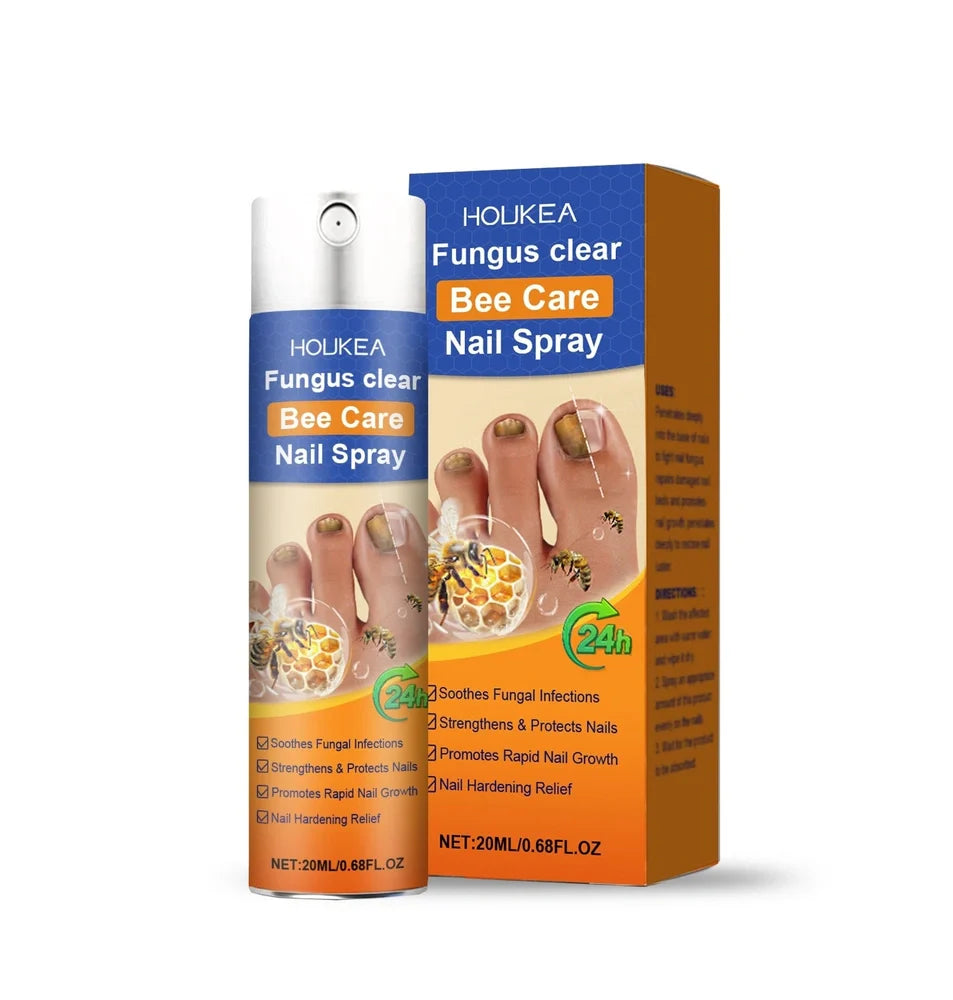 20ml nail fungus spray bottle with bee venom and phospholipase A2 for fungal treatment