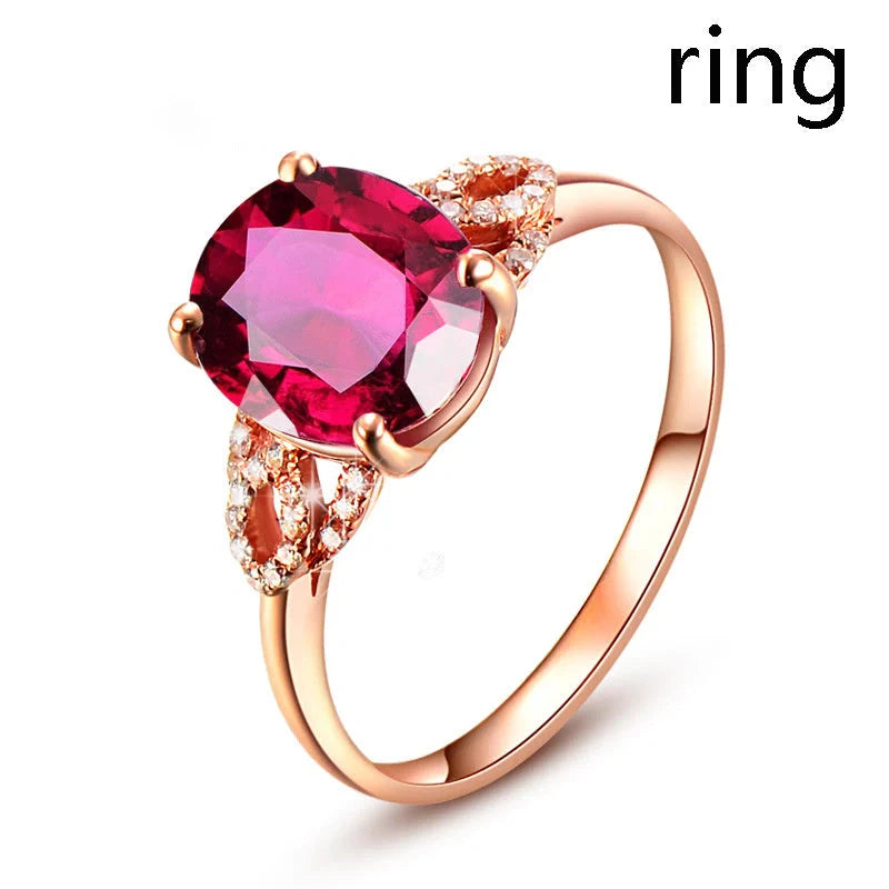 Heart-shaped 3D Love Box with rotating rose flower for ring display in red and pink