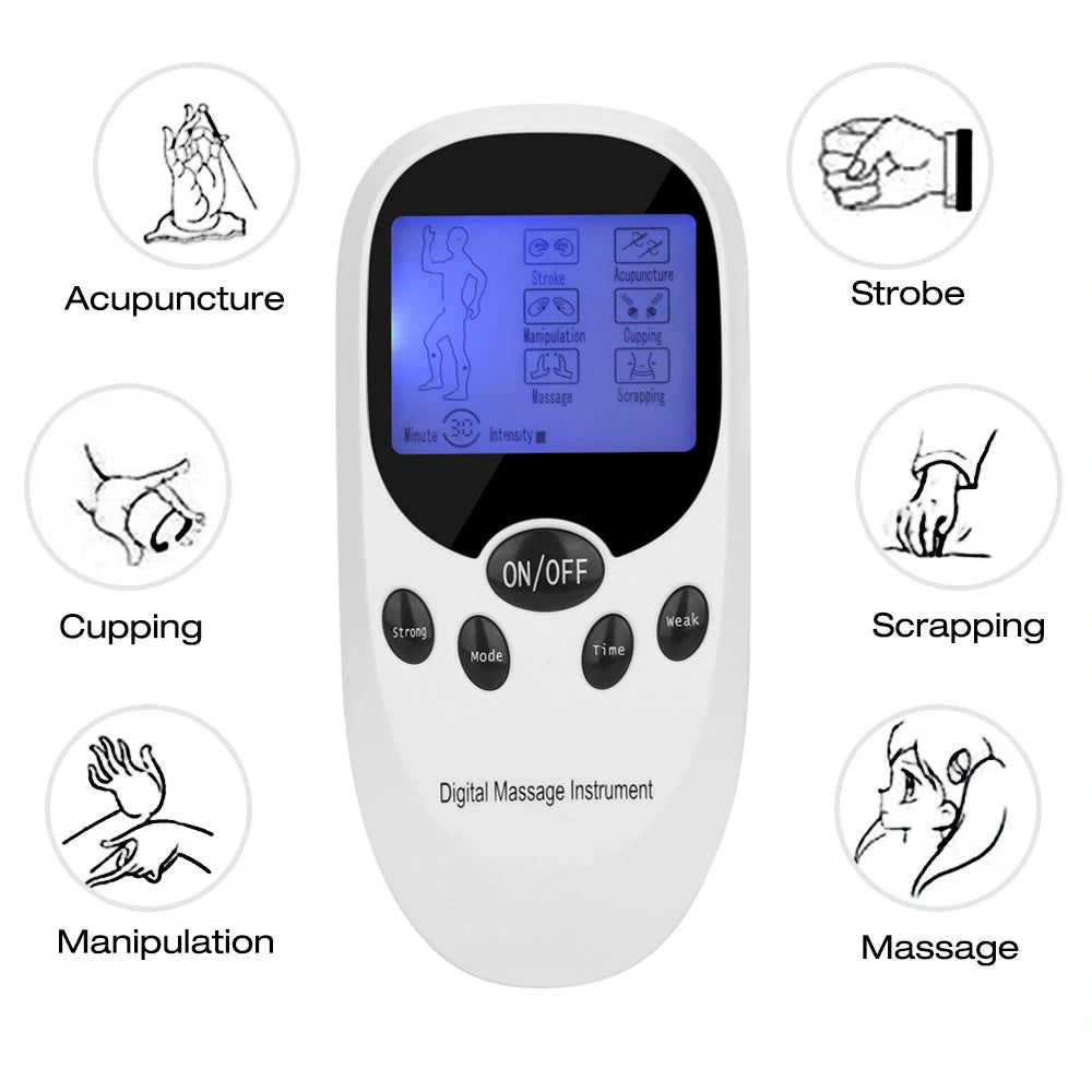 Electric Acupuncture Digital Therapy TENS Body Massager for pain relief