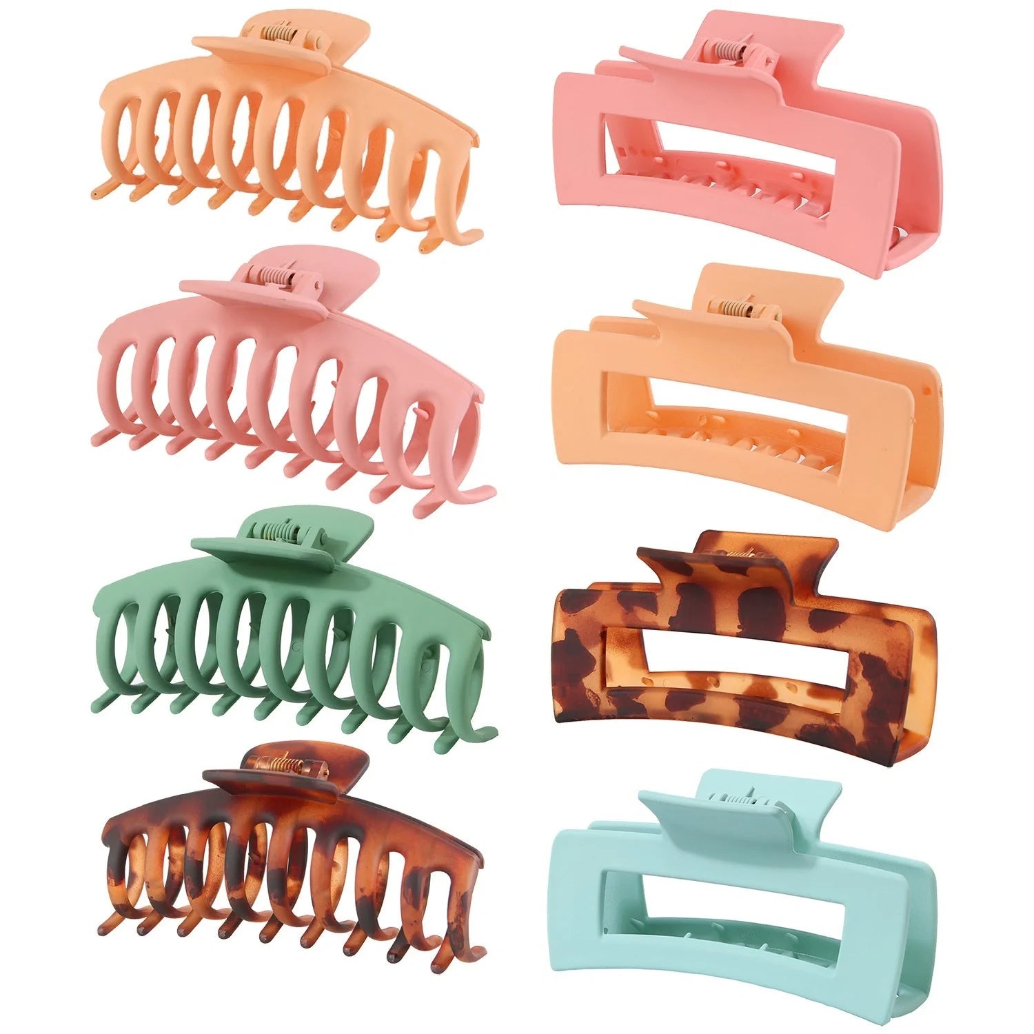 Candy-coloured ponytail clip hair accessory in assorted colours