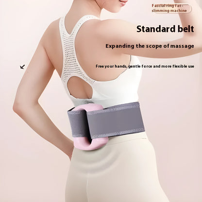 Blue, pink and purple silent USB rechargeable fascia massager with timer function