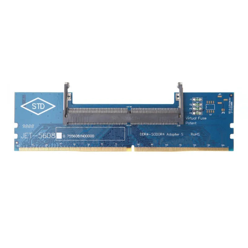 DDR4 laptop to desktop memory adapter card with electrostatic protection bag