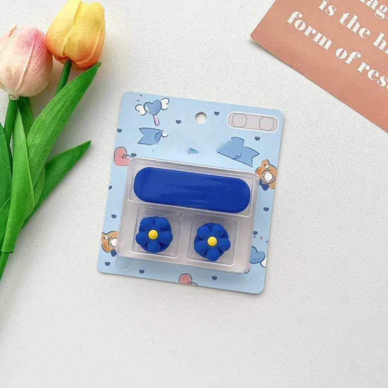 Cartoon-themed plastic magnetic data cable fixer for desktop organisation.