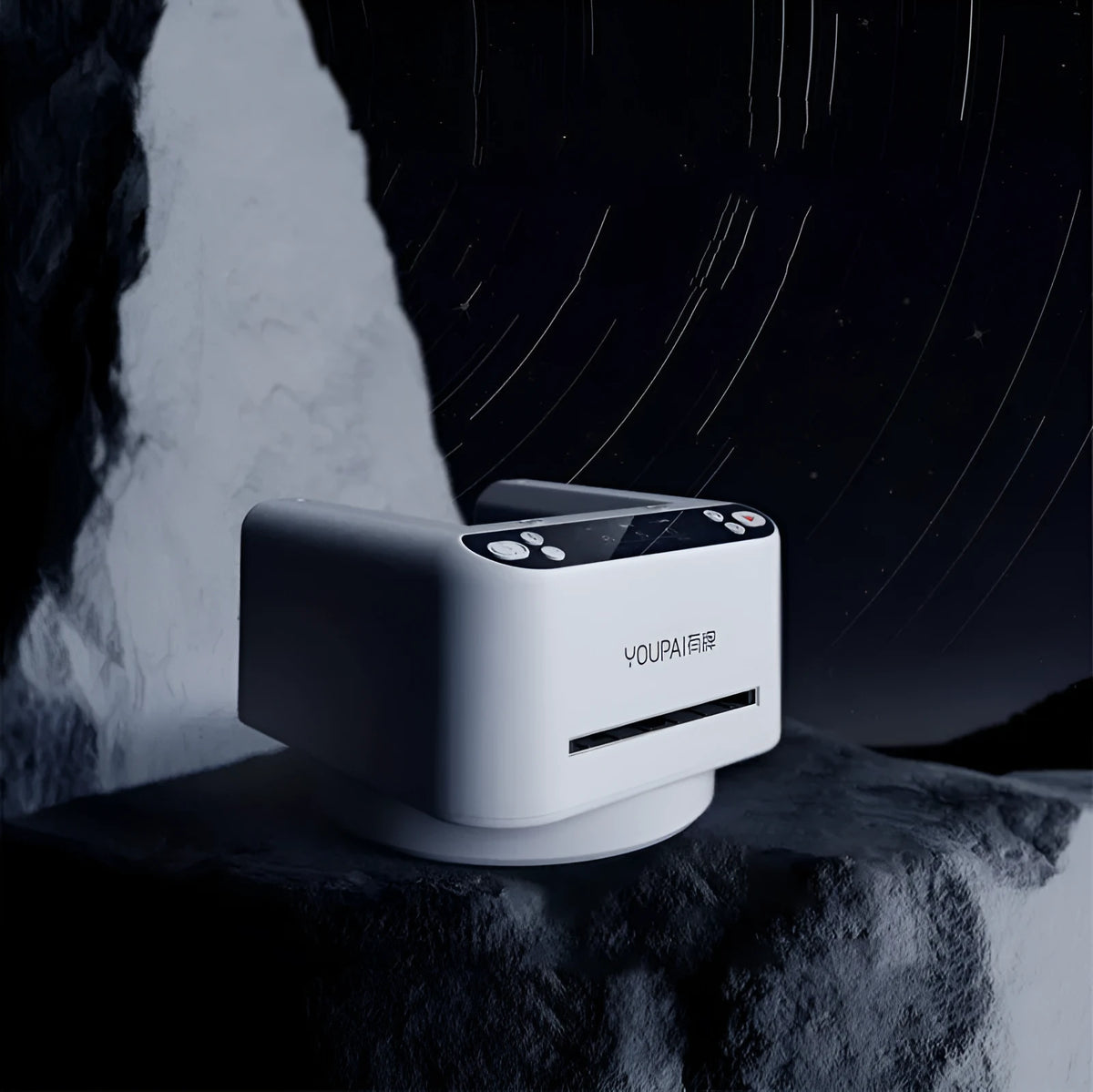Third generation automatic plastic dealing device for poker cards on a table.