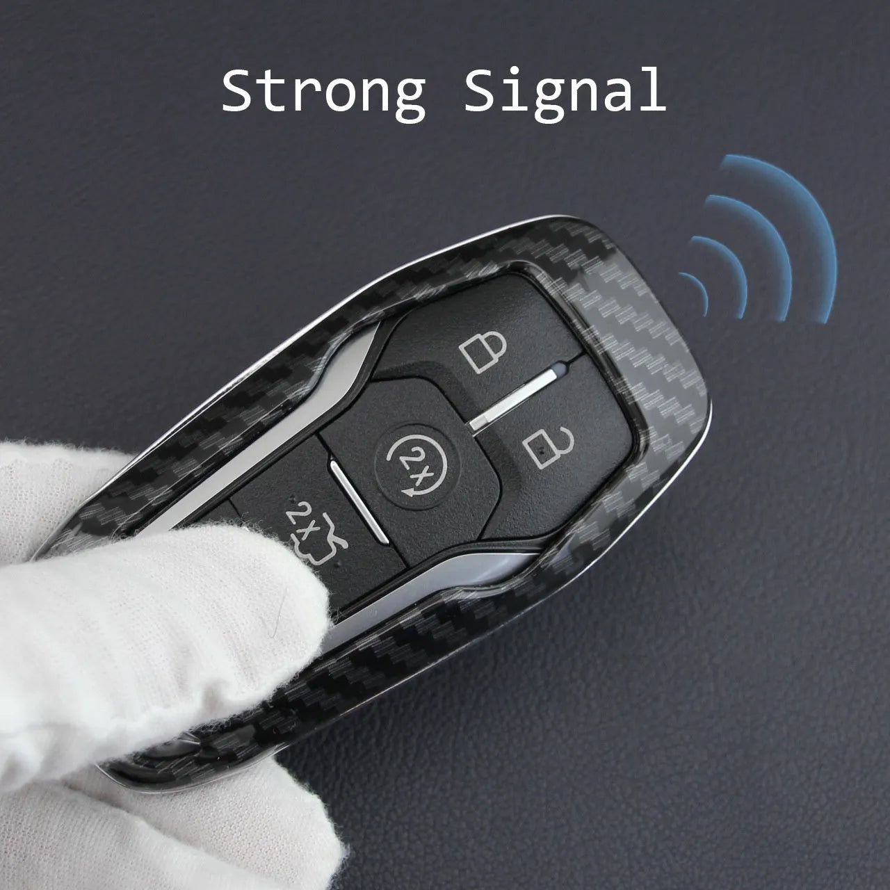 Plastic protective shell for car key remote control with single shell design