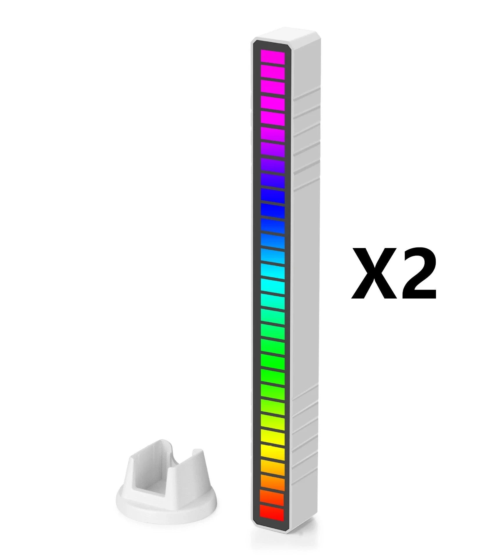 A LED strip light that automatically synchronizes with the beat of your music, creating a dynamic, RGB-powered light show for a mesmerizing ambiance.