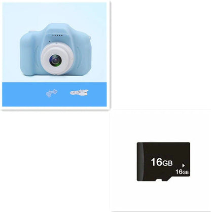 Adorable Cartoon Kids Digital Camera with Vibrant HD Display, Silicone Body, and Creative Filters