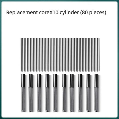 Children's cartoon style mechanical pencil with 2B lead and replacement cores