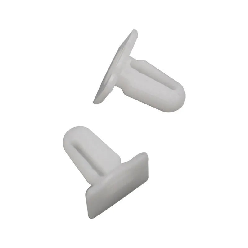 Pack of 60 D318 colour PA66 plastic automobile trim panel clips and fasteners.