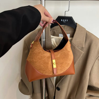 Nylon shoulder messenger bag with single strap, sandwich pocket, and zipper changing bag in red, brown, coffee, or black