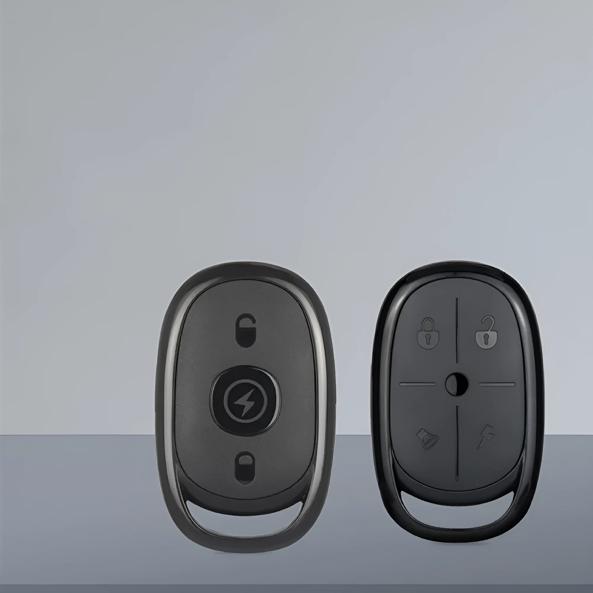 433MHz wireless copy remote control for electric cars with 3-key and 4-key format options.