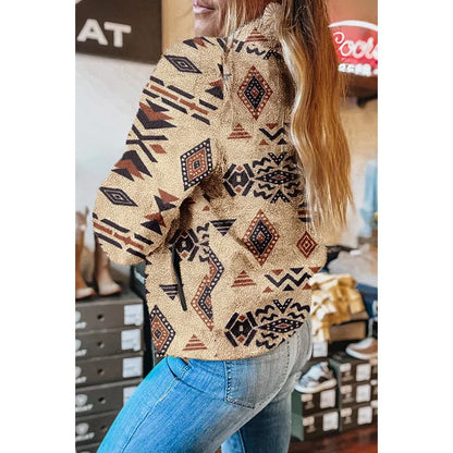 Women's loose long sleeve polyester top with zip, medium thickness, 50cm length, sizes S-XL