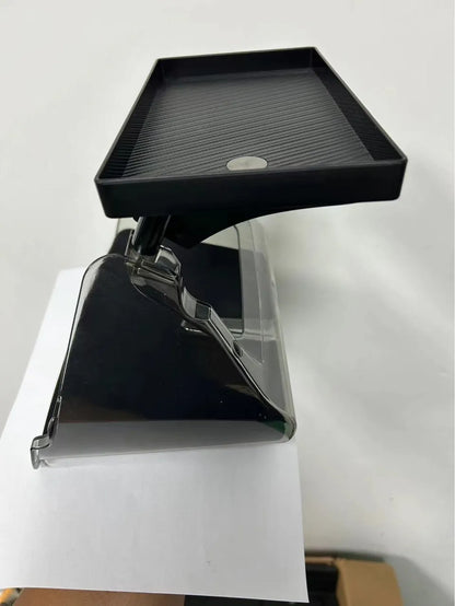 Tesla Model 3 and Y ETC storage box in Black mounted under vehicle touchscreen