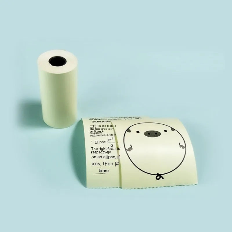 Student pocket wrong questions thermosensitive printing paper rolls in 57x30mm size