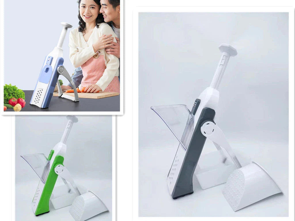 Multifunctional Vegetable Slicer and Chopper - Versatile Kitchen Tool for Slicing, Dicing, and Shredding Fruits and Vegetables