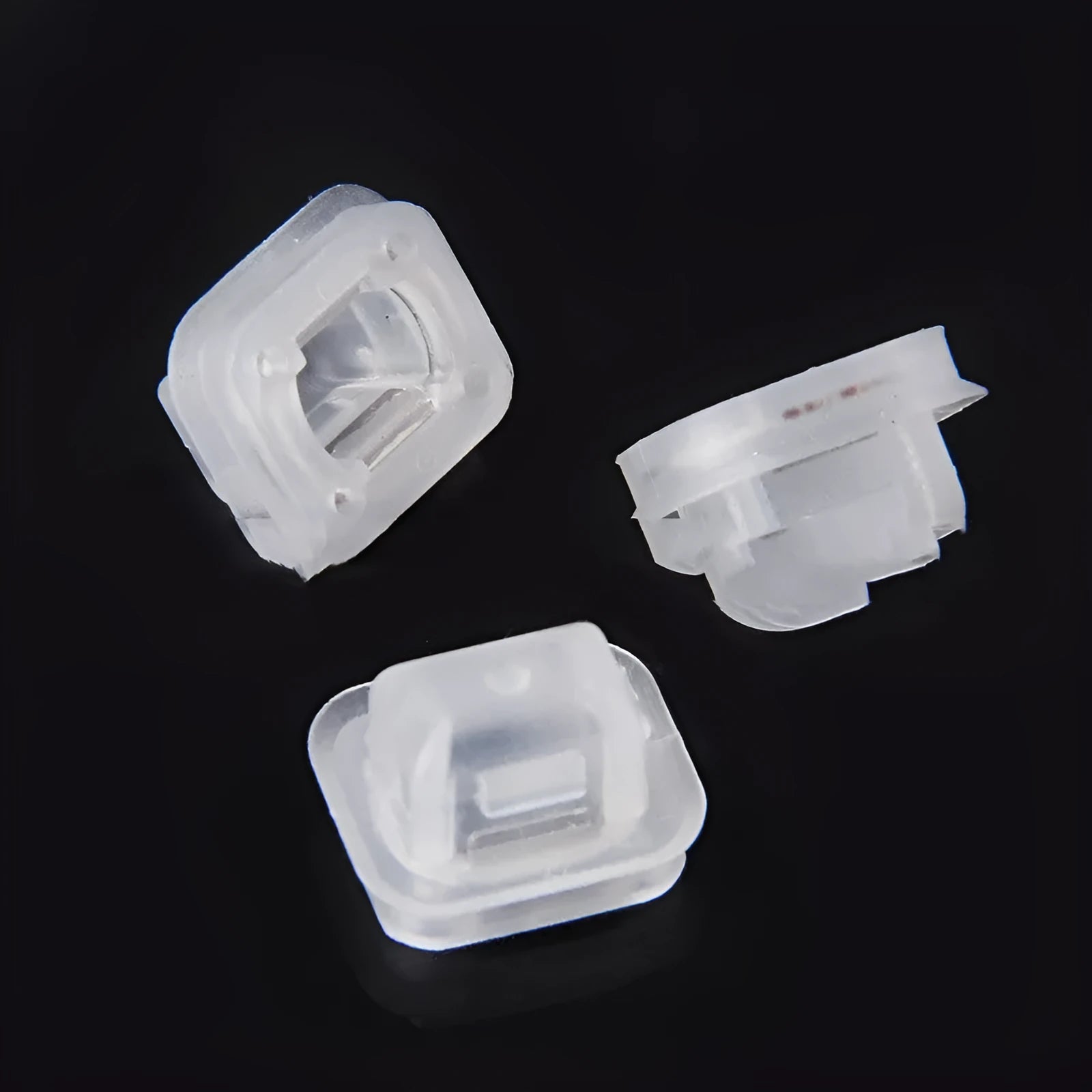 BMW 5 Series E39 and 7 Series E38 interior seat trim plastic fasteners with peach wood colour