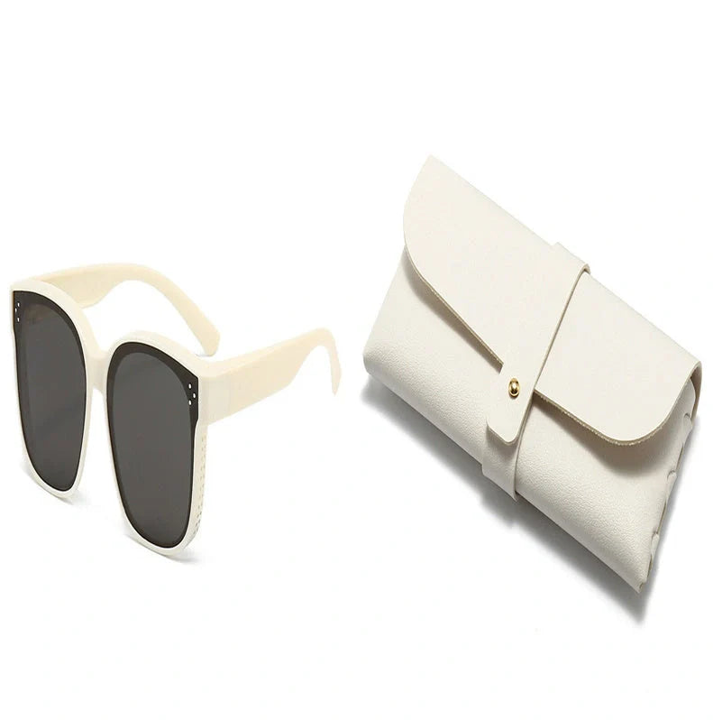 Stylish polarised anti-glare driving sunglasses for summer sun protection