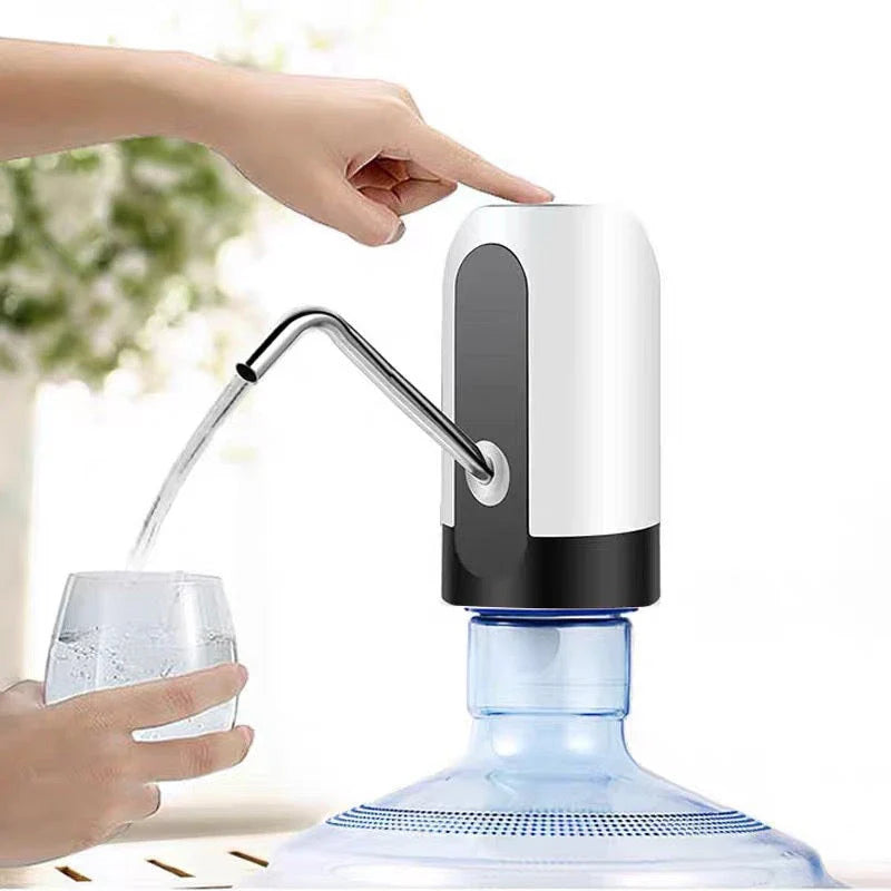 Hands-Free Cordless Electric Water Bottle Pump for Effortless Hydration on the Go
