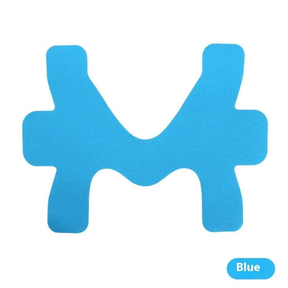 Pre-slitting elastic kinesiology tape bandage for ankle and calf support in four colours