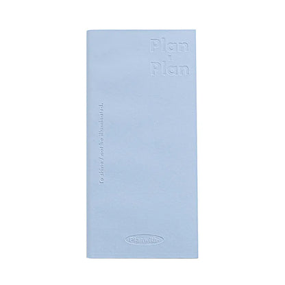A5 embossed daily metre book notebook with 80 pages of 100g paper, showing cover colour options.