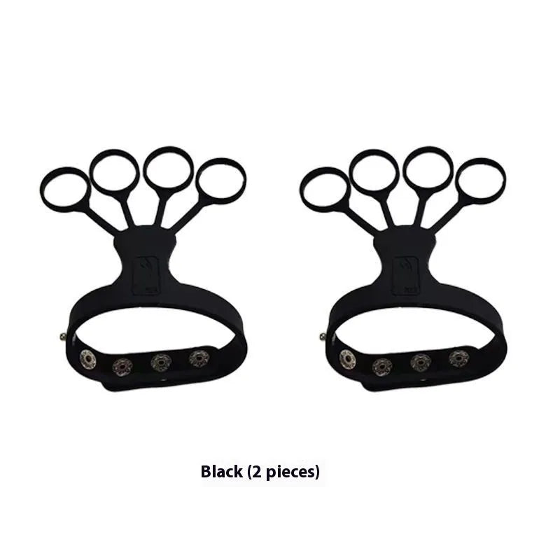 Fengshui shooting training brace showing five-finger design for basketball hand placement practice