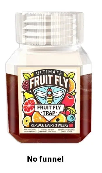 30ml bottle of fruit fly trapper bait liquid with SK003 specification label