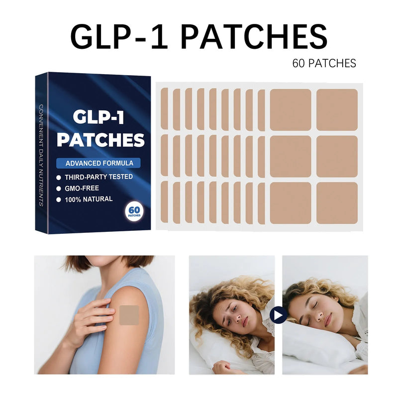 Sleep aid nursing patch set of 60 reusable care stickers for men and women to help improve mental focus and sleep quality at home