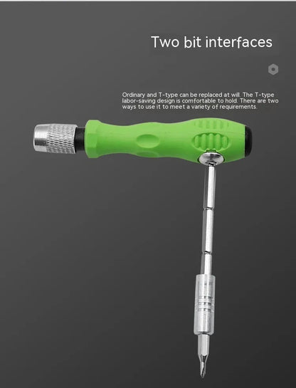32-in-1 screwdriver set for mobile phone repair with precision bits for electronics disassembly