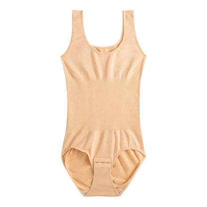 Seamless nylon bodysuit for waist support and body sculpting in multiple colours