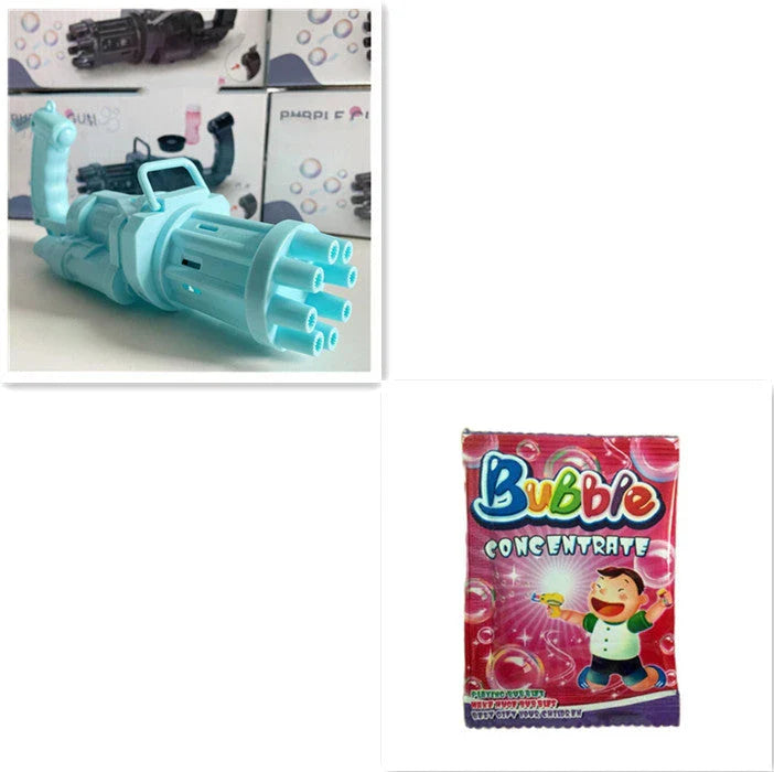 Bubble Blower Gun for Kids - Hands-On Bubble Fun with Realistic Design and Vibrant Colors