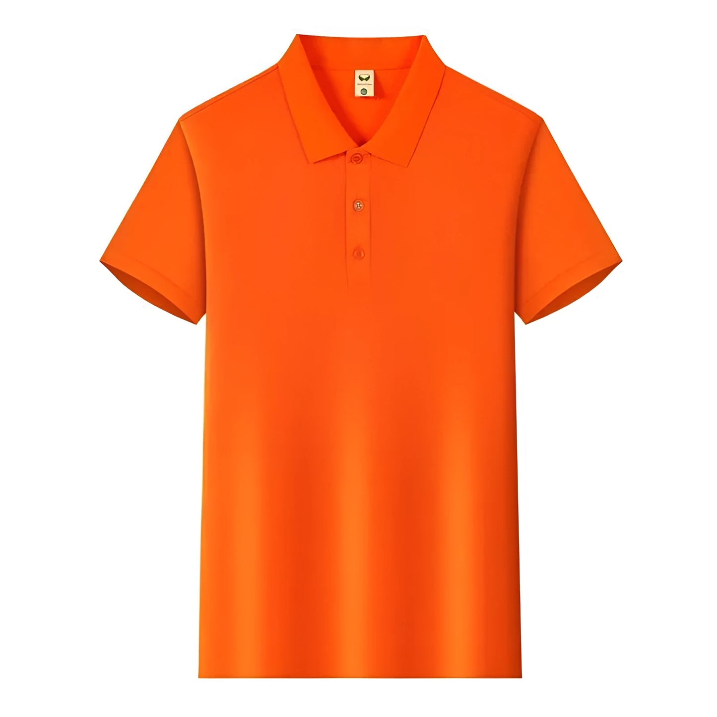 Men's short sleeve lapel business shirt in Ice Silk fabric available in multiple colours