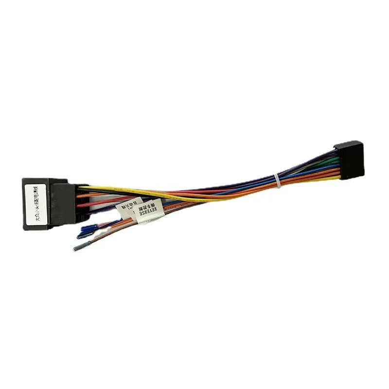 Volkswagen small head low power cord wiring harness with 16-pin connector and 200mm pure copper cable
