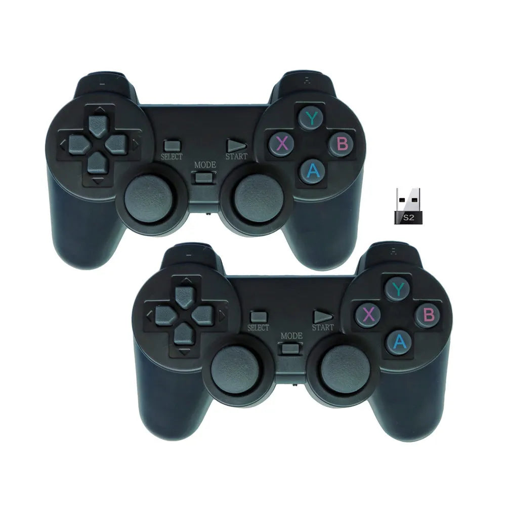 Wired USB game controller with SNES-style buttons for Super Console X retro gaming