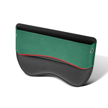 Waterproof leather car seat storage box organiser in a choice of five colours