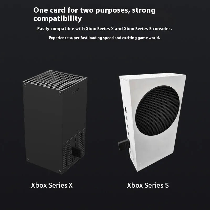 Xbox Series XS hard drive switching box made from aluminium alloy with CFexpress to M.2 SSD converter