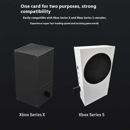 Xbox Series XS hard drive switching box made from aluminium alloy with CFexpress to M.2 SSD converter