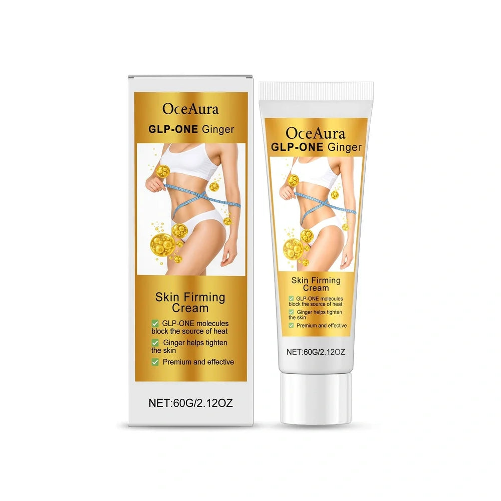 Glp-One Ginger Skin Firming Cream 60g jar with ginger root oil for facial firming