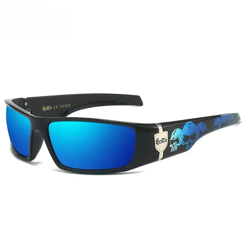 Bandit Style G613 Polarized Sunglasses in box frame with PC lenses