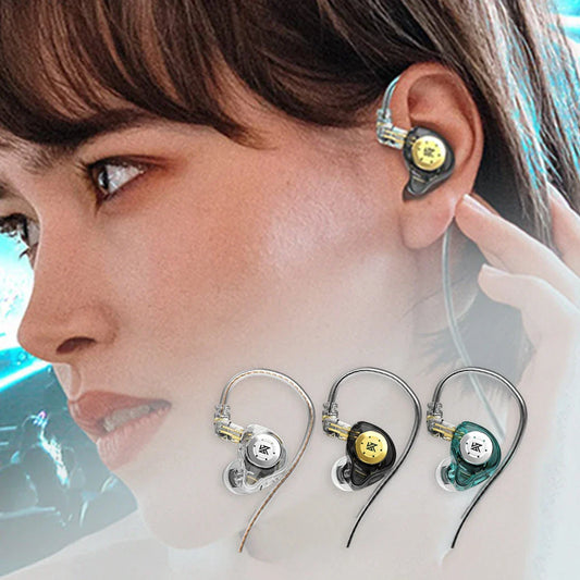KZ EDX Pro Noise-Cancelling Earbuds with Premium HIFI Audio and Ergonomic Design
