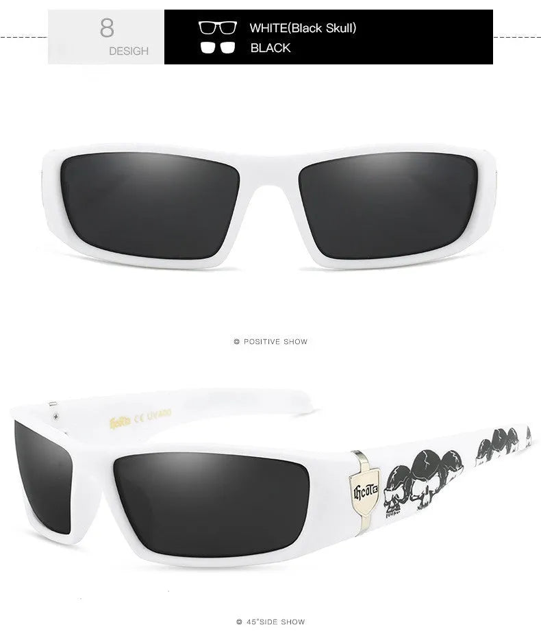 Bandit Style G613 Polarized Sunglasses in box frame with PC lenses