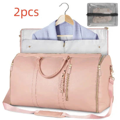 Stylish and durable carry-on travel bag with convenient organization pockets and versatile storage options