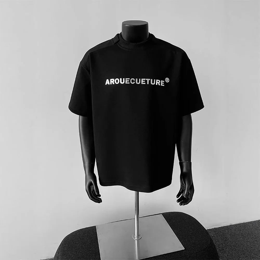 Men's pure cotton short sleeve summer shirt in loose fit pullover style